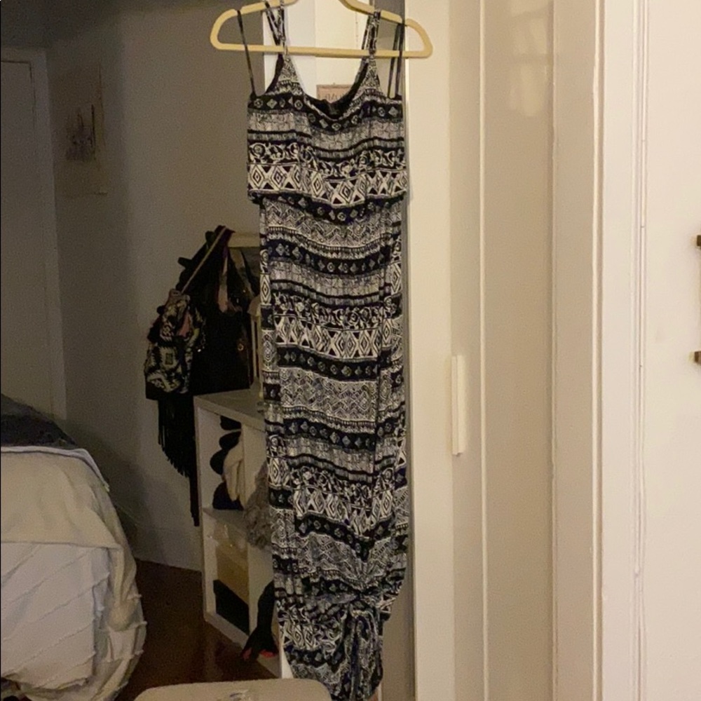 Tribal print Maxi dress
